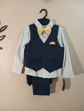 Andrew Fezza Boys 4pc Suit Set